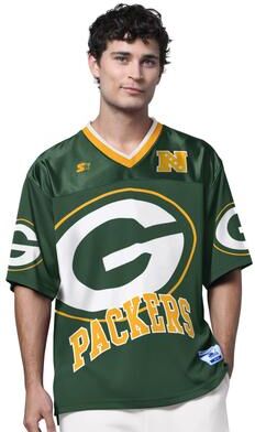 Starter NFL Forward Pass Jersey (Size Medium) Green Bay Packers, Polyester