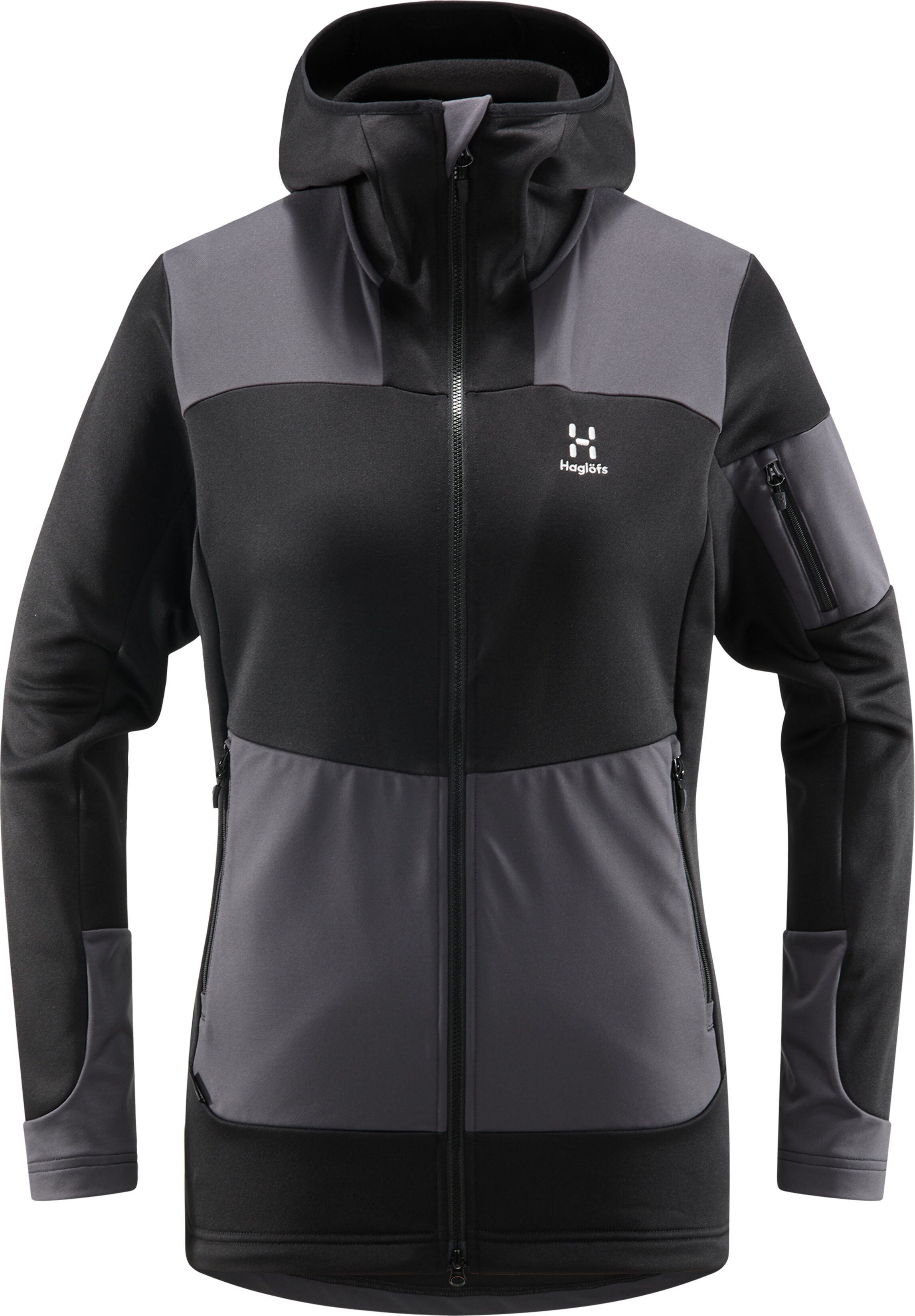 Haglöfs Astral Hood Women's True Black/Magnetite M