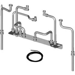 Wolf Cgb Anschluss-Set 2071820 CSW-120, für Aufputzinstallation