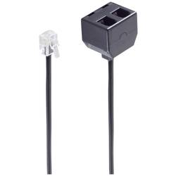 SHIVERPEAKS Western-Stecker 4/4 / 2 Western-Buchsen 4/4 0,15m BS71231-4