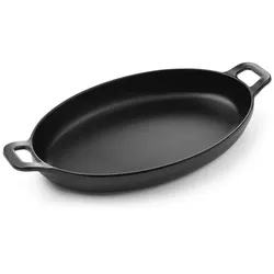 Fine Dine Miniatur-Pfanne, oval, Schwarz, 155x80x(H)37mm