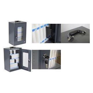 Kangaro Smartphone-Schrank, 36 Fächer, dunkelgrau aus hochwertigem Stahl, pulverbeschichtet, Fächer aus (K-672051)