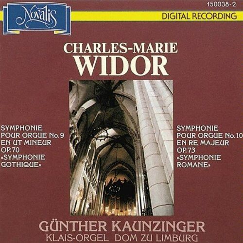 Guenther Kaunzinger - Charles-Marie Widor: Orgelsinfonien 9 (Symphonie gothique) & 10 (Symphonie romane) - Preis vom 03.10.2026 20:43:07 h