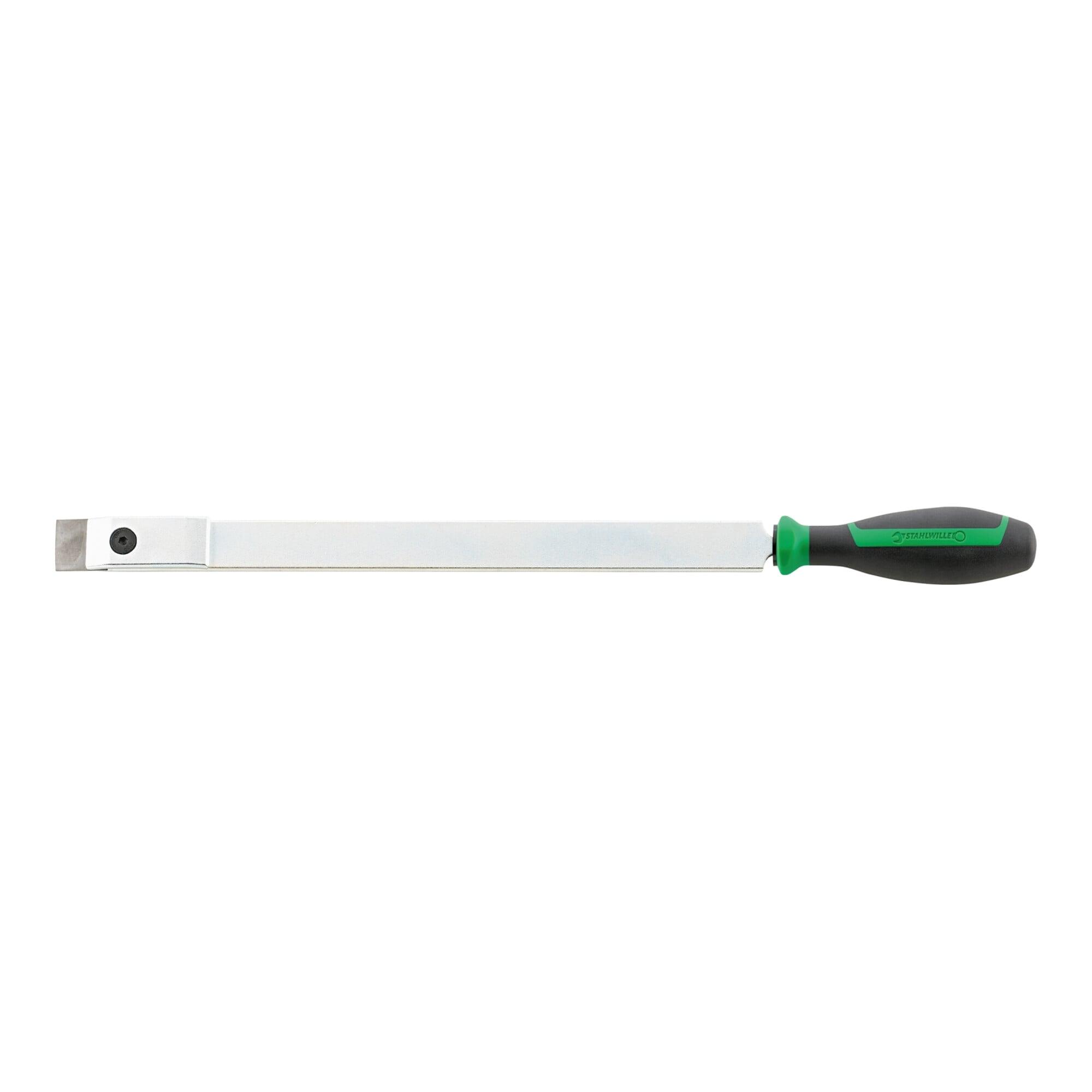 Stahlwille Schaber mit Hartmetall-Wendeplatte Länge:250 mm Breite:25 mm, 72313101)