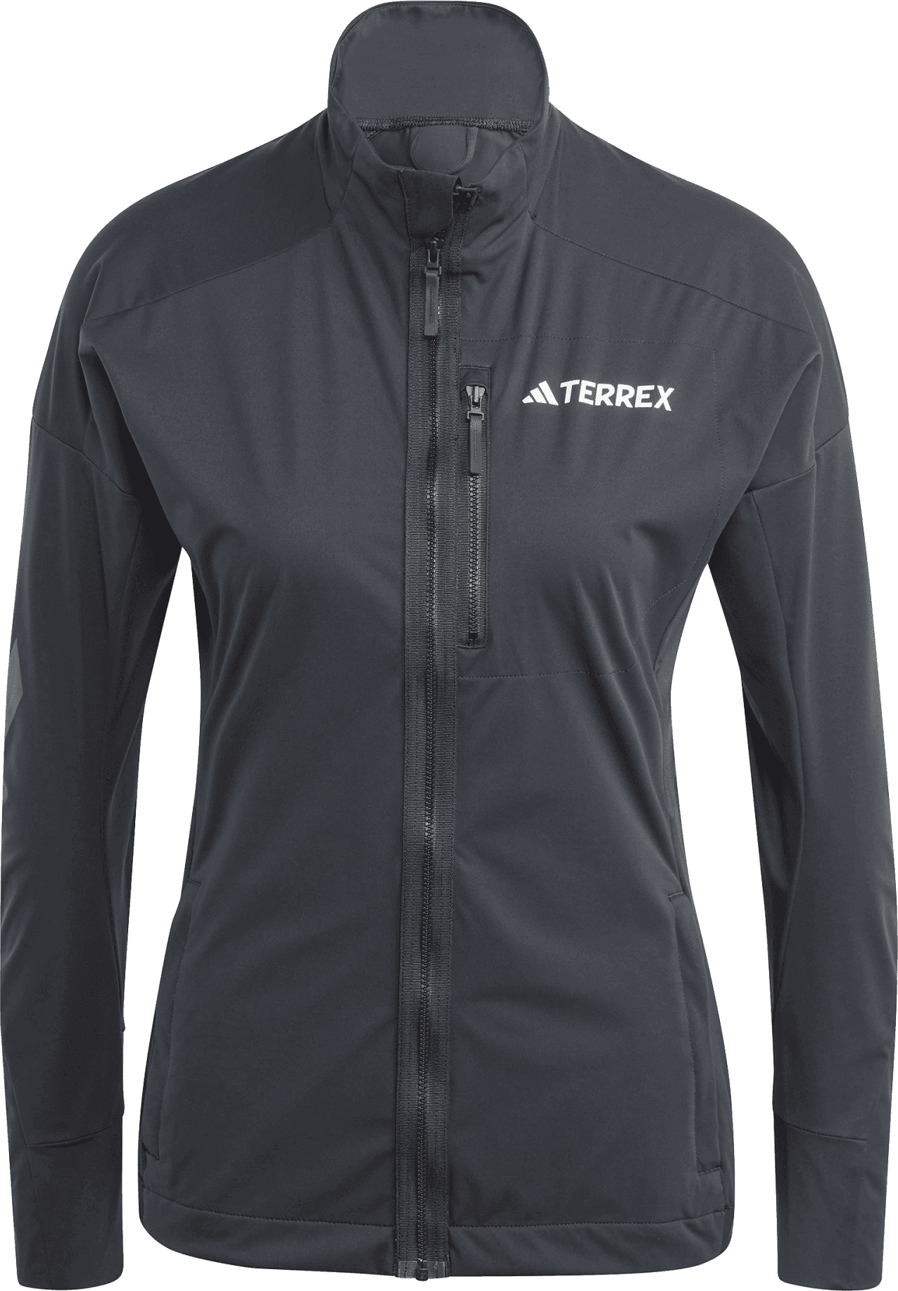 Adidas Women's Terrex Xperior Cross Country Ski Soft Shell Jacket Black S