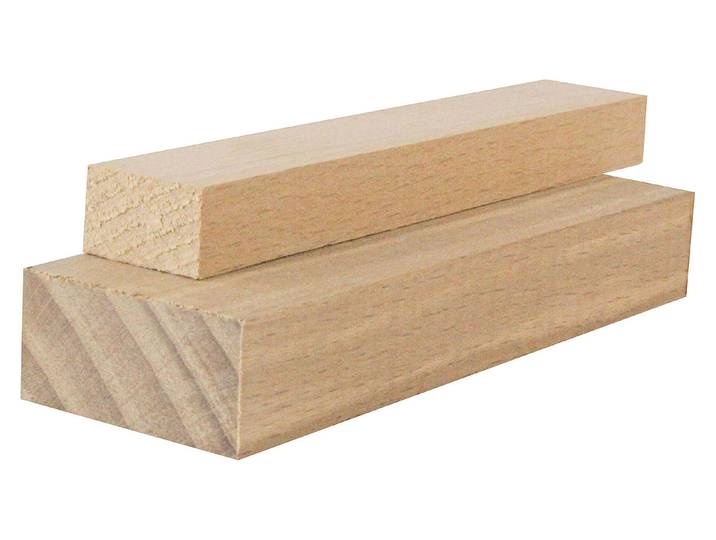 Oecoplan Buchenleiste 25x40 mm natur