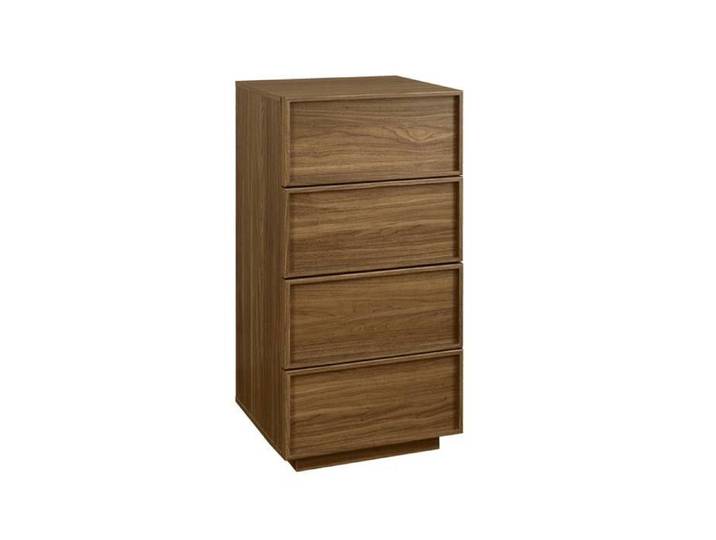 sweeek - Chiffonnier 4 tiroirs décor bois KUBA