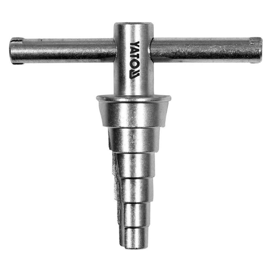 Yato YT-03318 Heizkörper-Rund-Stufenschlüssel, 1/2 Zoll (12,7 mm) - 1-1/8 Zoll (28,6 mm) (YT-03318)