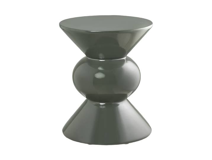 Runder Design Beistelltisch „Rosalina“ Grün Nordic Living