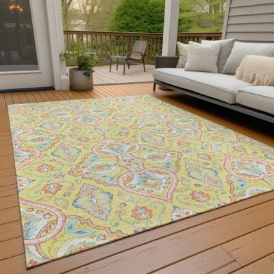 Addison Rugs Machine Washable Indoor/Outdoor Traditional Spades Chantille Rug