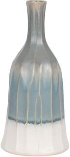 Sagebrook Home "12"" Estella Medium Blue Bottle"
