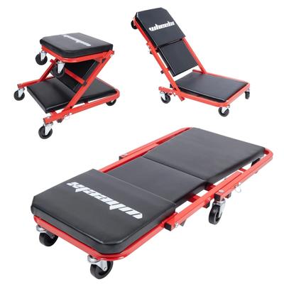 Rolling Mechanic Creeper Seat 3 In 1