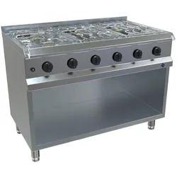 MKN Optima 700 Gas Herd 6-flammig