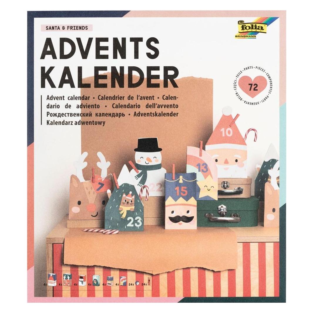 Folia Santa & Friends (24 Türchen) (9389)