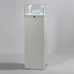 Abschließbare Vitrine mit Glashaube Dialog DLG-88L
