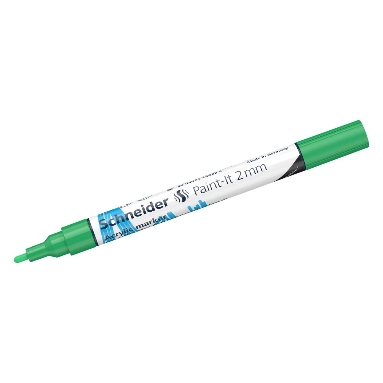 Schneider Acrylmarker Paint-It 310 2mm grün (1x) (120104)