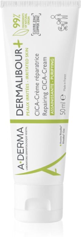A-Derma Dermalibour+ regenerierende Creme Für irritierte Haut 50 ml