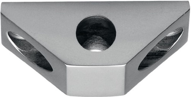 DENI Guide-tige pour base Vario pour tiges sus-jacentes en argent éloigné. (4127 0100 01)