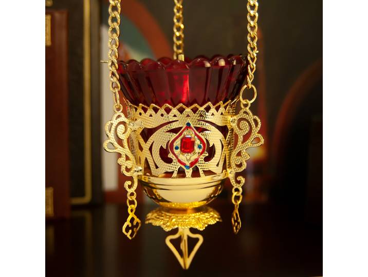 Brûleur d'encens suspendu en alliage métallique, croix avec cloches, encensoir oscillant, couleur émail, fournitures d'église catholique de pâques