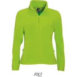 SOLS Damen Fleece Jacke Fleece-Jacke 54500 lime M