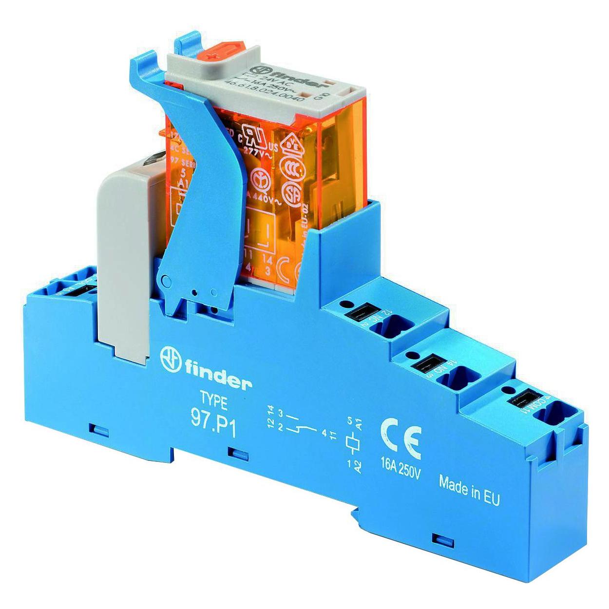 Finder Relay interface module push-in terminals (4C.P1.8.230.0060SPA)