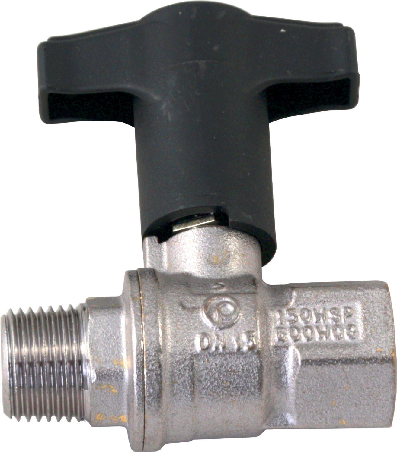 Vanne à boisseau sphérique Wolf IG/AG 1/2" DVGW 2071444 pour LS, FWS-540