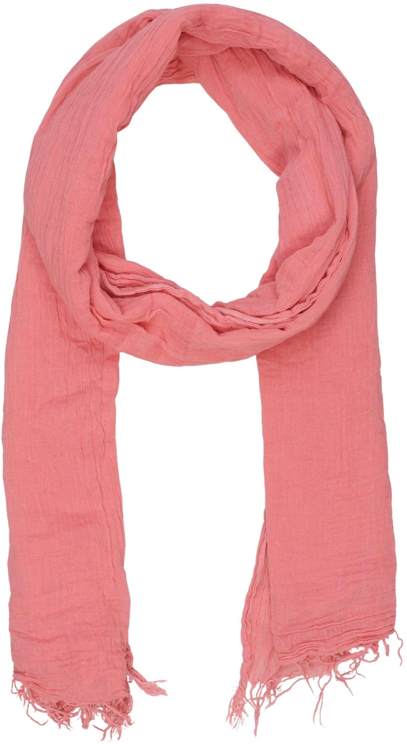 Becksondergaard Damen Schal oder Tuch, Pink, Baumwolle - Second Hand
