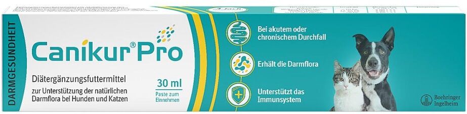 Canikur Pro Paste Hund & Katze zur Unterstützung der Darmflora