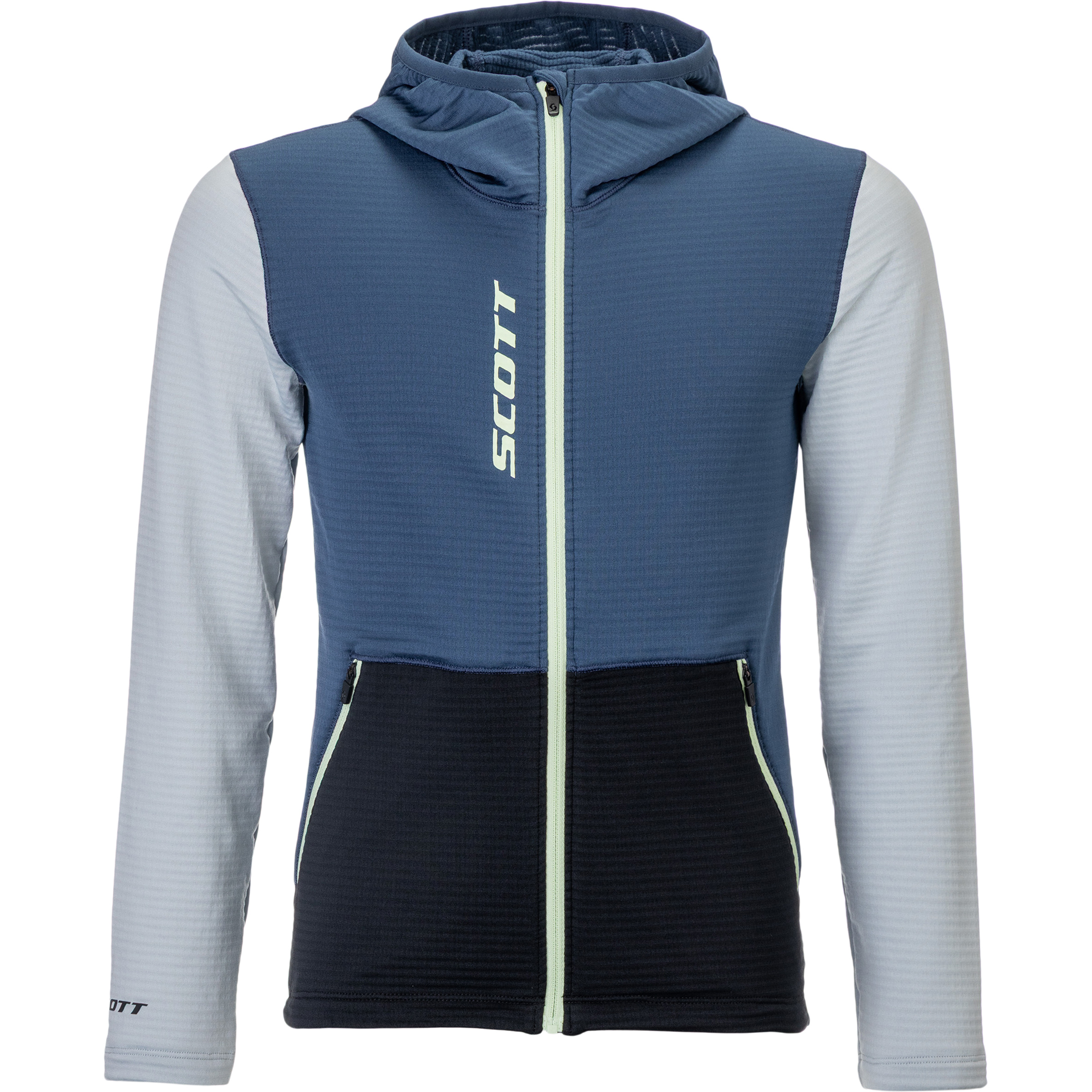Scott Defined Light Kinder Fleecejacke blau Größe 152 Trekking Schnell trocknend