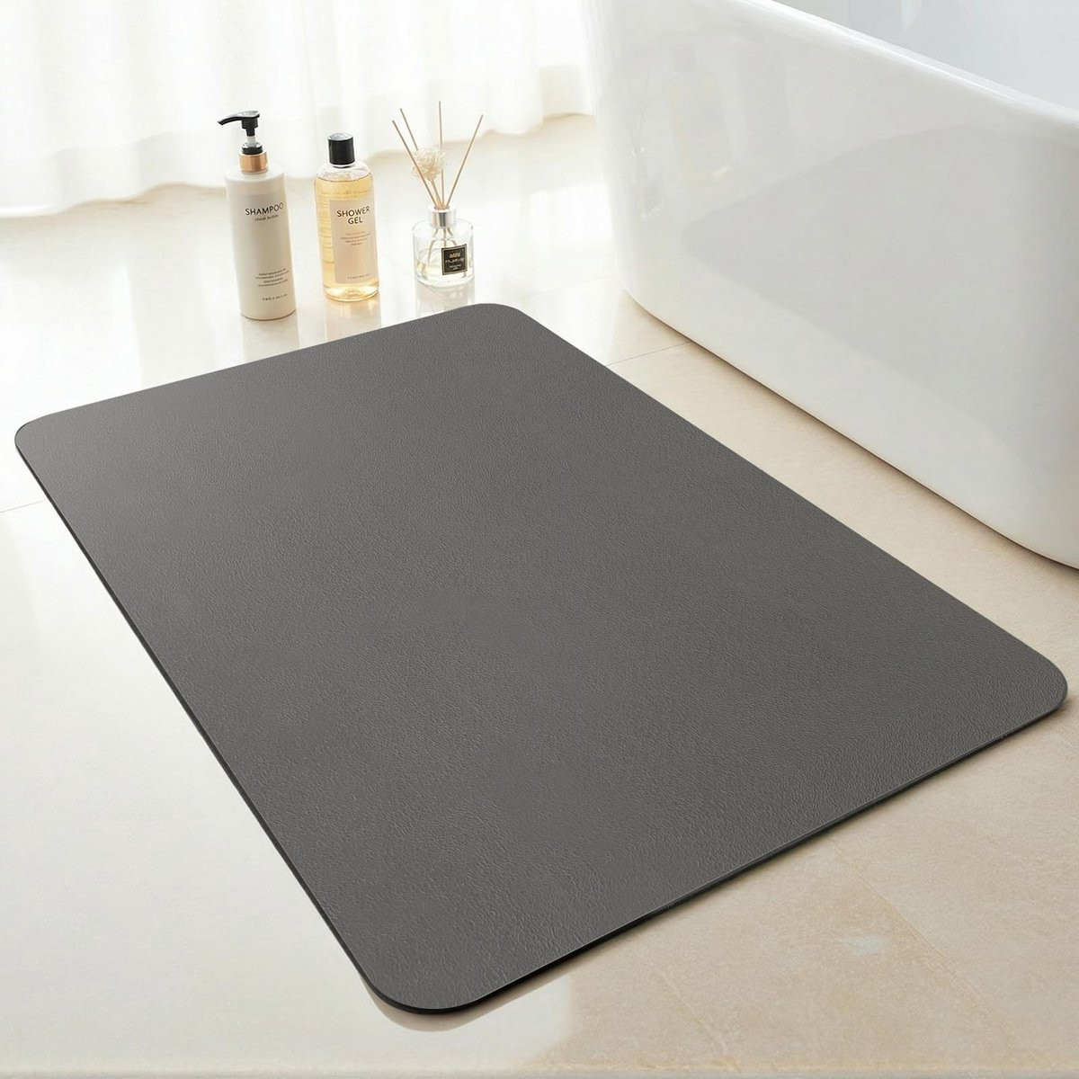 Omgoods Antislip Badmat met Snelle Droogcapaciteit en Absorptie