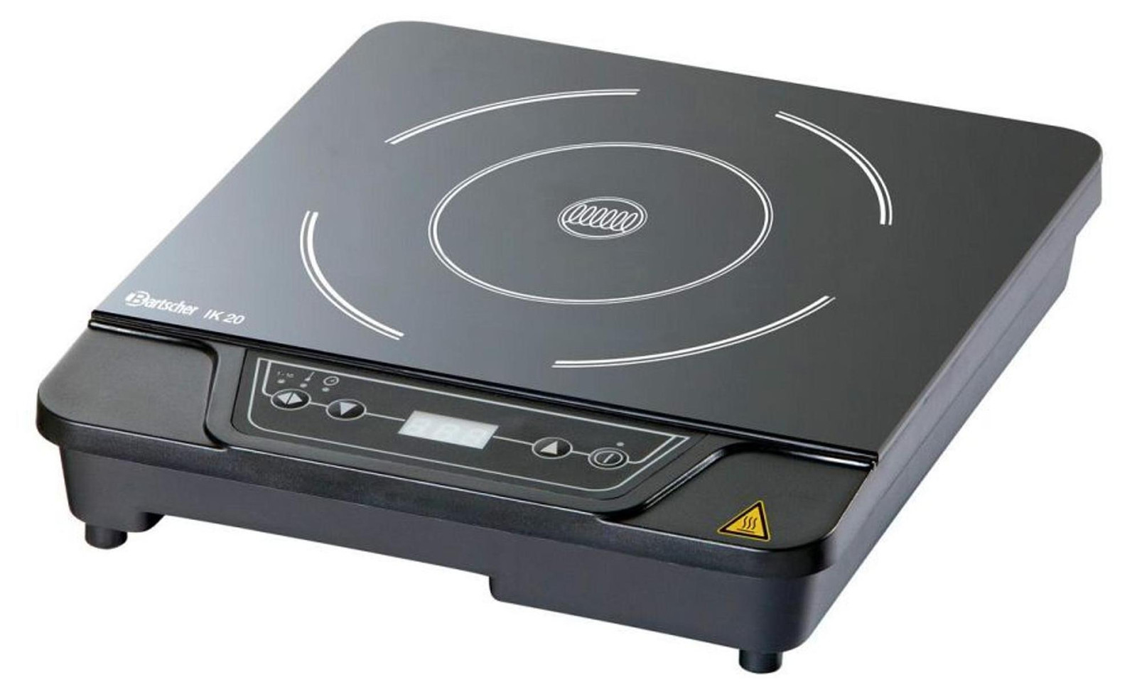 Bartscher enkele inductiekookplaat IK20, 2000W