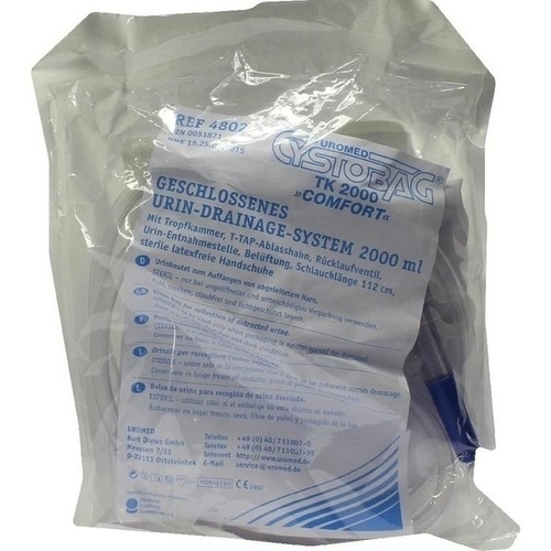 Brinkmann Medical ein Unternehmen der Dr. Junghans Uromed Cystobag Tk 2000ml Comfort 09307898