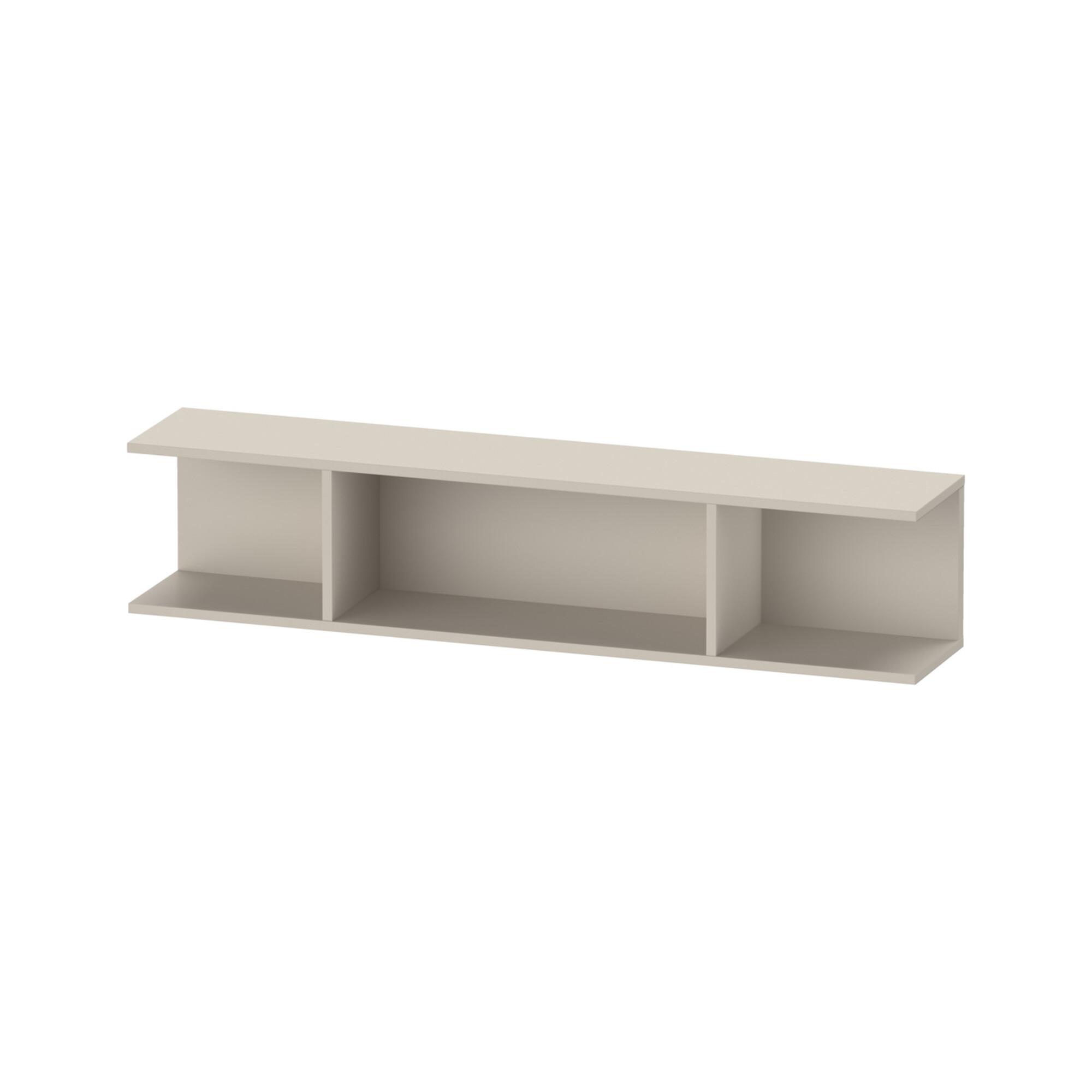 Duravit Regal Ketho.2 80x15x17cm, hor, 3 Fächer, taupe matt (K21208091910000)