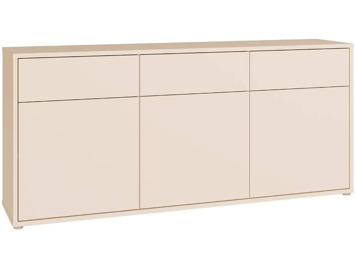 FORTE Alice Springs, Sideboard, Breite 184,2 cm, viel Stauraum Schubkästen mit Vollauszug, Push to open, grifflos