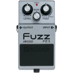 BOSS (Electronics) FZ-5 Fuzz-Pedal Effektgerät (E-Gitarre, Gitarre), Effektpedal, Grau