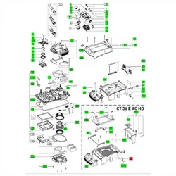 FESTOOL Klemmbrücke CT 36 HD ET-BG