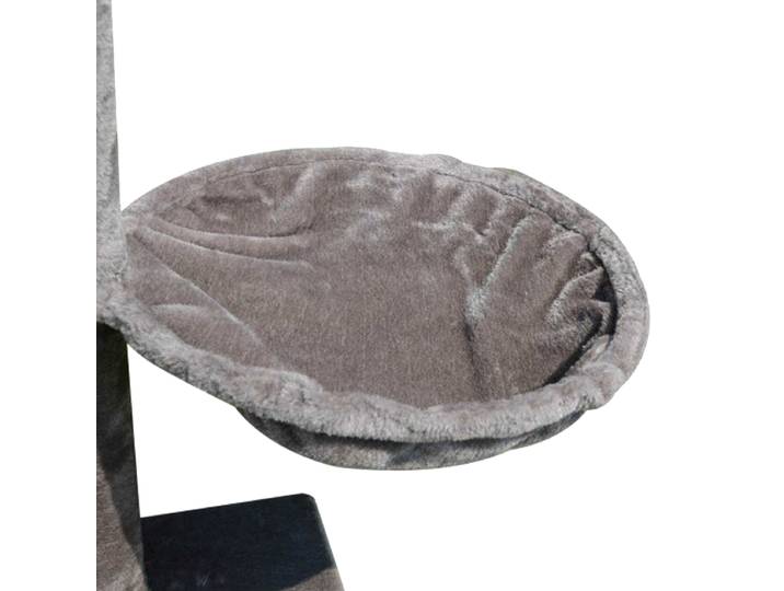 Körbchen für Katzenbaum 2er Set grau 40 cm