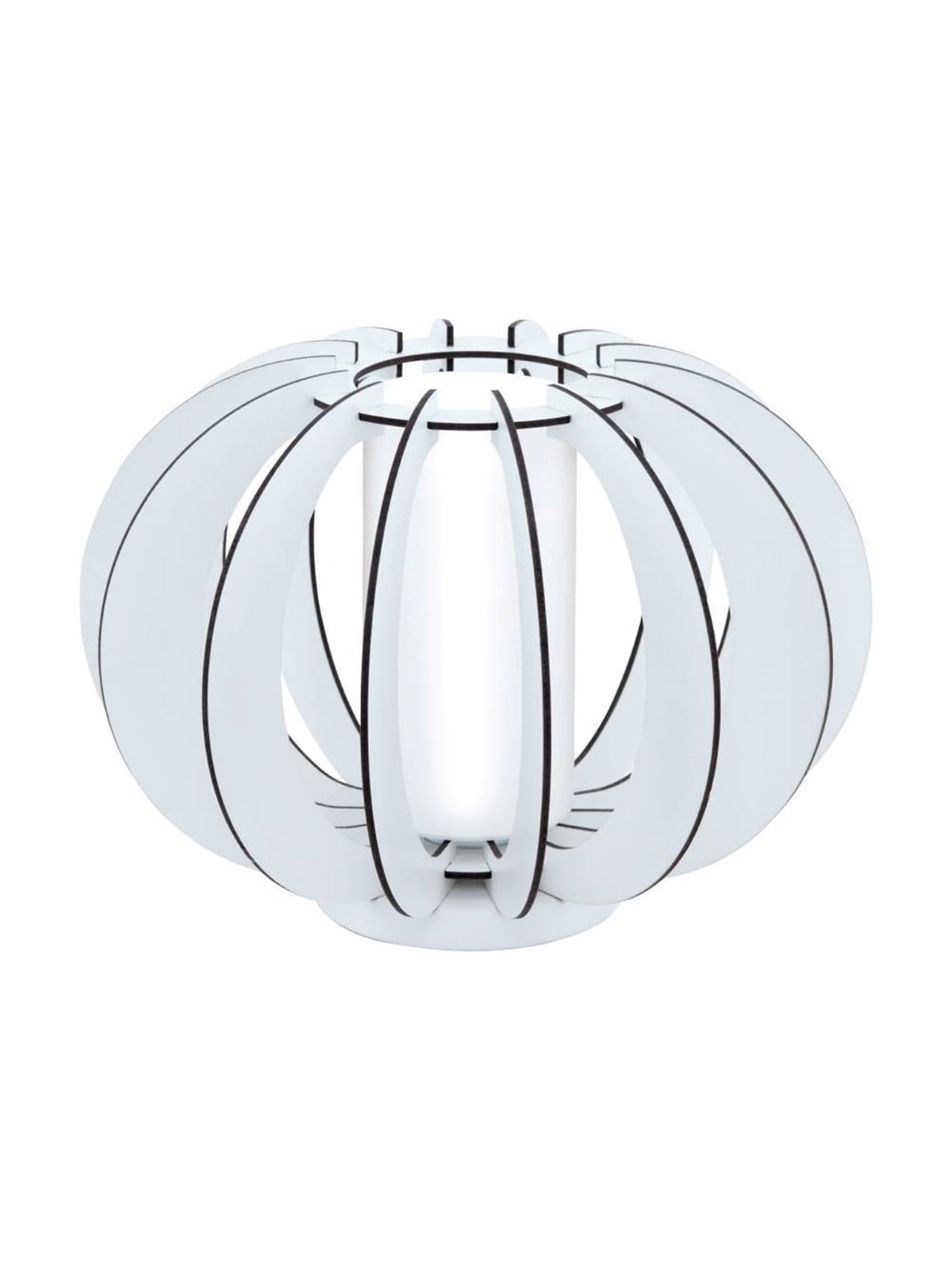 EGLO STELLATO 2 TISCH Ø300 OPAL/WEISS