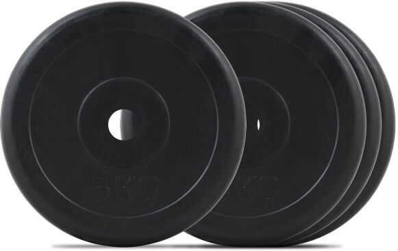 BodyMax Standard Rubber Weight Plates 35kg Set