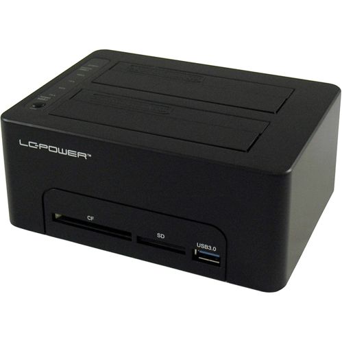 LC-Power LC-DOCK-U3-CR HDD docking station CF/SD card r