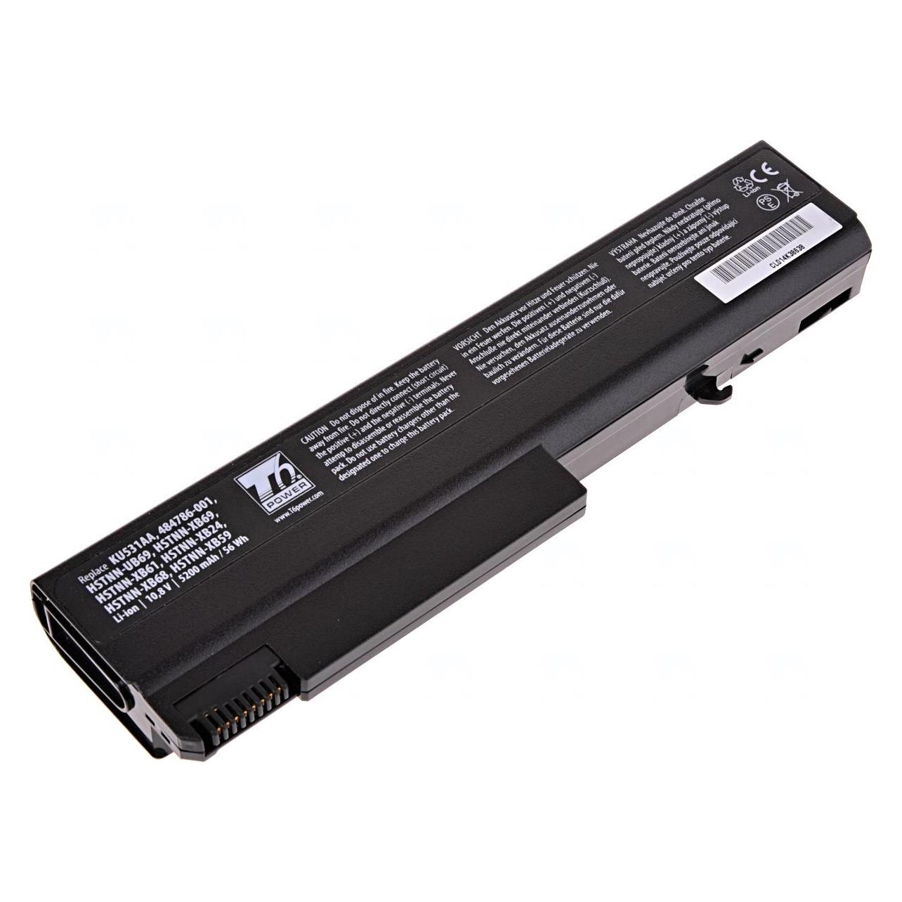 T6 Power Baterie HP 6530b, 6730b, 6930b, ProBook 6440b, 6450b, 6540b, 6550b,,, 6cell (6 Zellen, 5200 mAh) (NBHP0039)