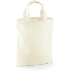 Westford Mill Mini Tragetasche Einkaufstasche W104 natural 26 x 32,5 cm