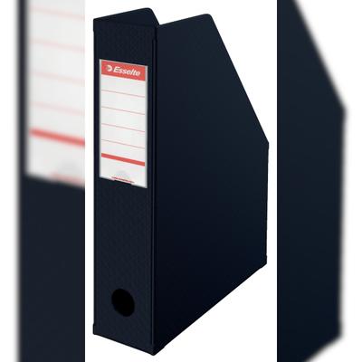 Esselte Stehsammler VIVIDA A4, Pappe mit PVC-umschweisst, schwarz