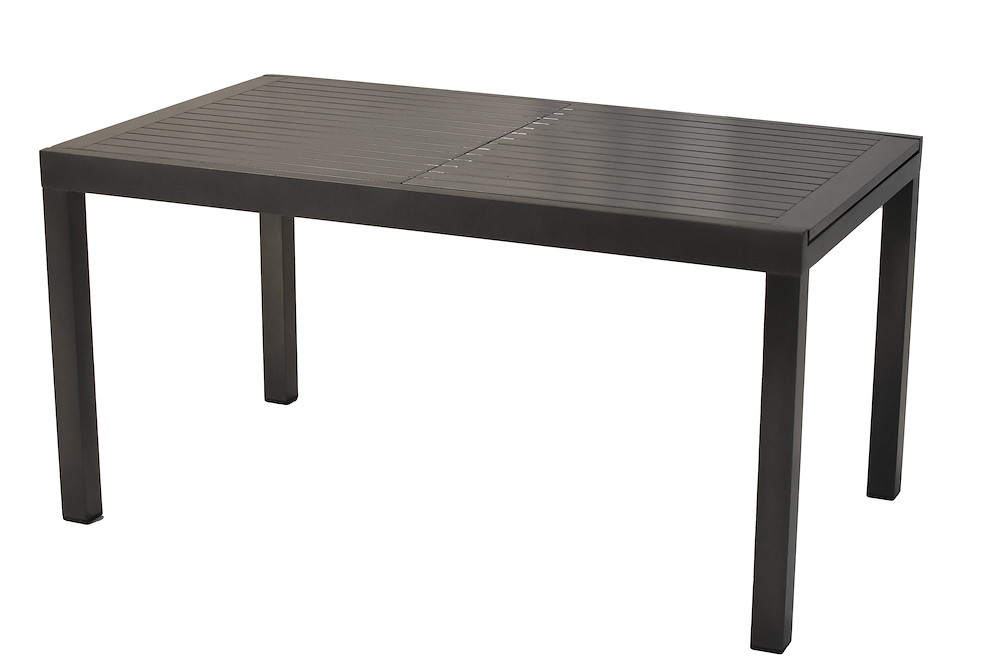 MERXXHANDELS Ausziehtisch 150 (200) x 90 cm Tischplatte aus Alu 16967224