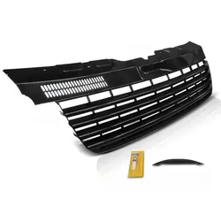 Sportgrill / Kühlergrill passend für VW T5 03-09 Hochglanz schwarz