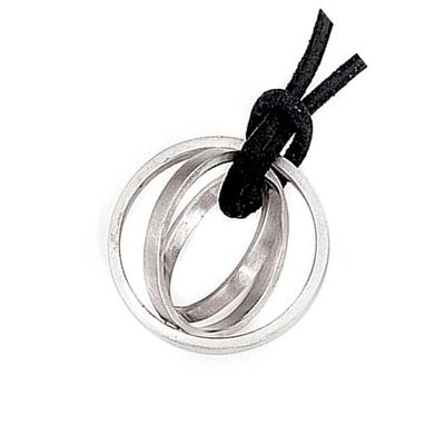 Kettenanhänger JOBO "Platinanhänger Anhänger 17 mm", silber (platin 950), Schmuckanhänger, Damen, Platin 950, Kettenanhänger, 950 Platin matt