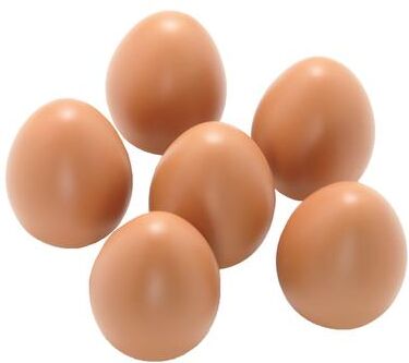 Yellow Door Play Eggs, 6 Per Pack