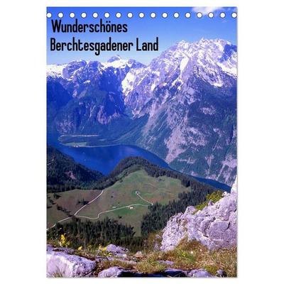 Wunderschönes Berchtesgadener Land (Tischkalender 2027 DIN A5 hoch), CALVENDO Monatskalender