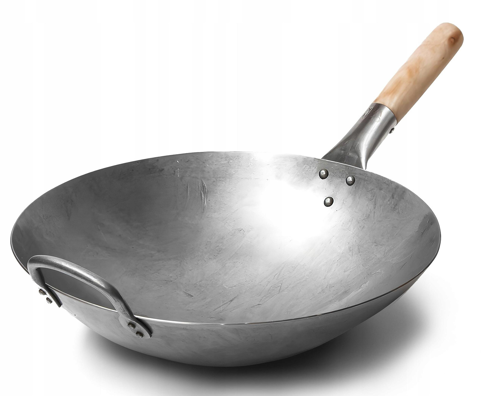 Craft Wok model 731W88 roestvrijstalen wok, 35 cm, zilverkleurig