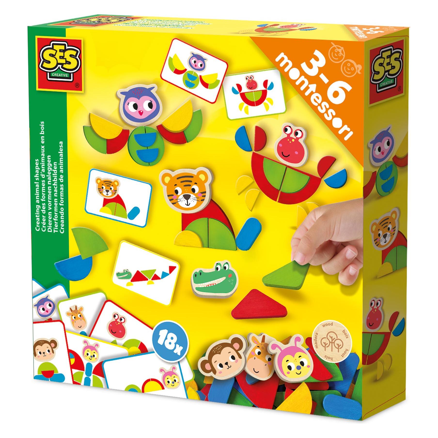 Ses Montessori - Tierformen nachbilden (14063)